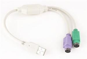 Obrázek GEMBIRD Kabel adapter USB-2xPS/2 30 cm