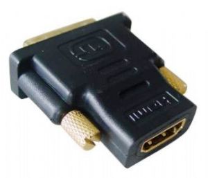 Obrázek GEMBIRD redukce HDMI-DVI-D F/M,zlacené kontakty, černá