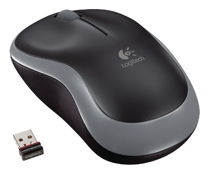 Obrázek myš Logitech Wireless Mouse M185 nano, šedá