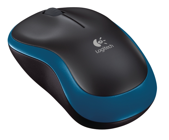 Obrázek myš Logitech Wireless Mouse M185 nano, modrá