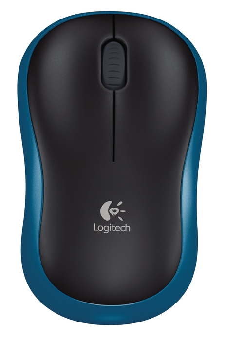 Obrázek myš Logitech Wireless Mouse M185 nano, modrá