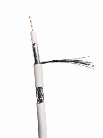 Obrázek Koaxiální kabel RG-6 75ohm 100 m (6,5mm/1,0mm)