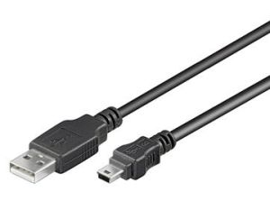 Obrázek PremiumCord Kabel mini USB, A-B, 5pinů, 0,5m