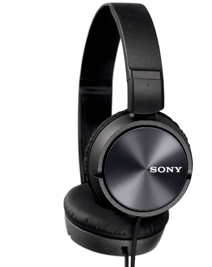 Obrázek SONY sluchátka MDR-ZX310 černé