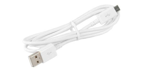 Obrázek Samsung datový kabel microUSB White (Bulk)