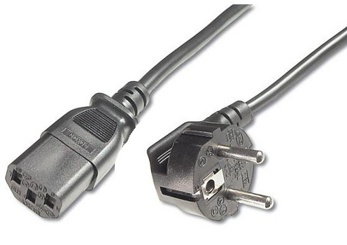 Obrázek Síťový napájecí kabel 230V k počítači, 2 m