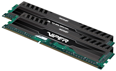 Obrázek Patriot Viper 3/DDR3/16GB/1600MHz/CL9/2x8GB/Black