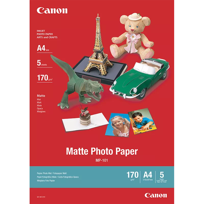 Obrázek Canon MP-101, A4 fotopapír matný, 50 ks, 170g/m