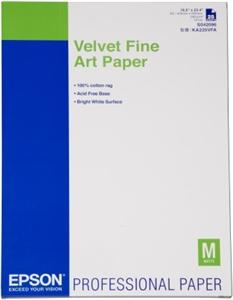 Obrázek Velvet Fine Art Paper, DIN A2, 260g/m?, 25 listů