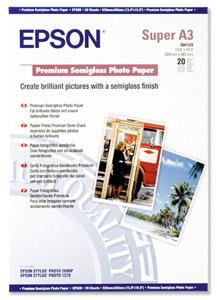 Obrázek EPSON A3+, Premium Semigloss Photo Paper (20listů)