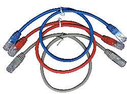 Obrázek GEMBIRD Eth Patch kabel cat5e UTP 0,5m - červený