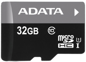 Obrázek Adata/micro SDHC/32GB/UHS-I U1 / Class 10/+ Adaptér