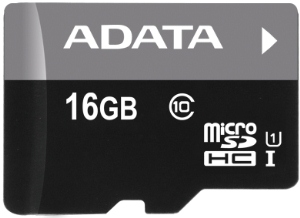 Obrázek Adata/micro SDHC/16GB/50MBps/UHS-I U1 / Class 10/+ Adaptér