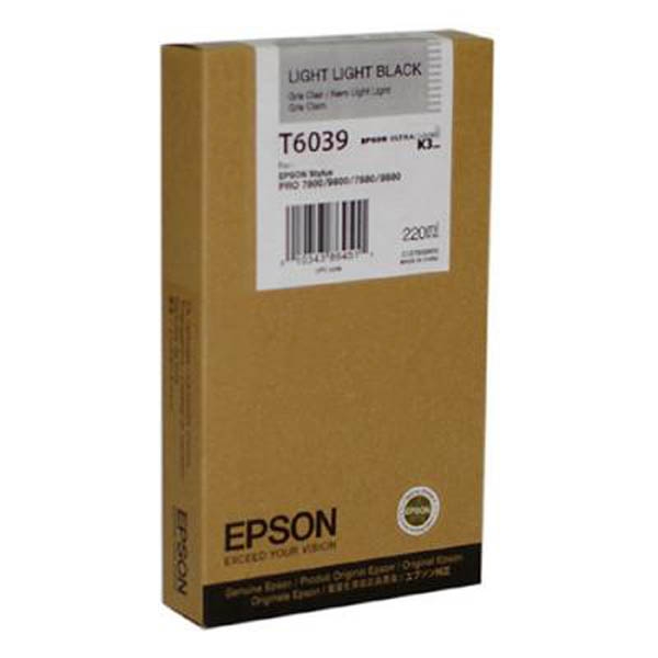 Obrázek Epson T603 Light light black 220 ml
