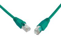 Obrázek SOLARIX patch kabel CAT5E UTP PVC 2m zelený snag-proof