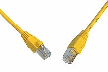 Obrázek SOLARIX patch kabel CAT5E SFTP PVC 0,5m žlutý