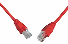 Obrázek SOLARIX patch kabel CAT5E SFTP PVC 0,5m červený