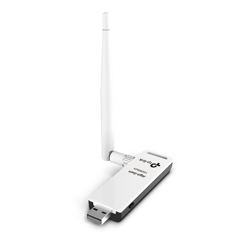 Obrázek TP-Link TL-WN722N 150Mb High Gain Wifi USB 2.0 Adapter