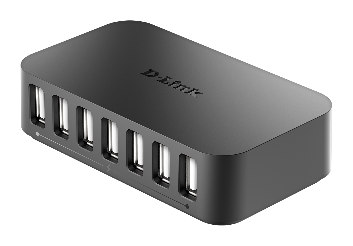 Obrázek D-Link 7-Port Hi-speed USB 2.0 Hub