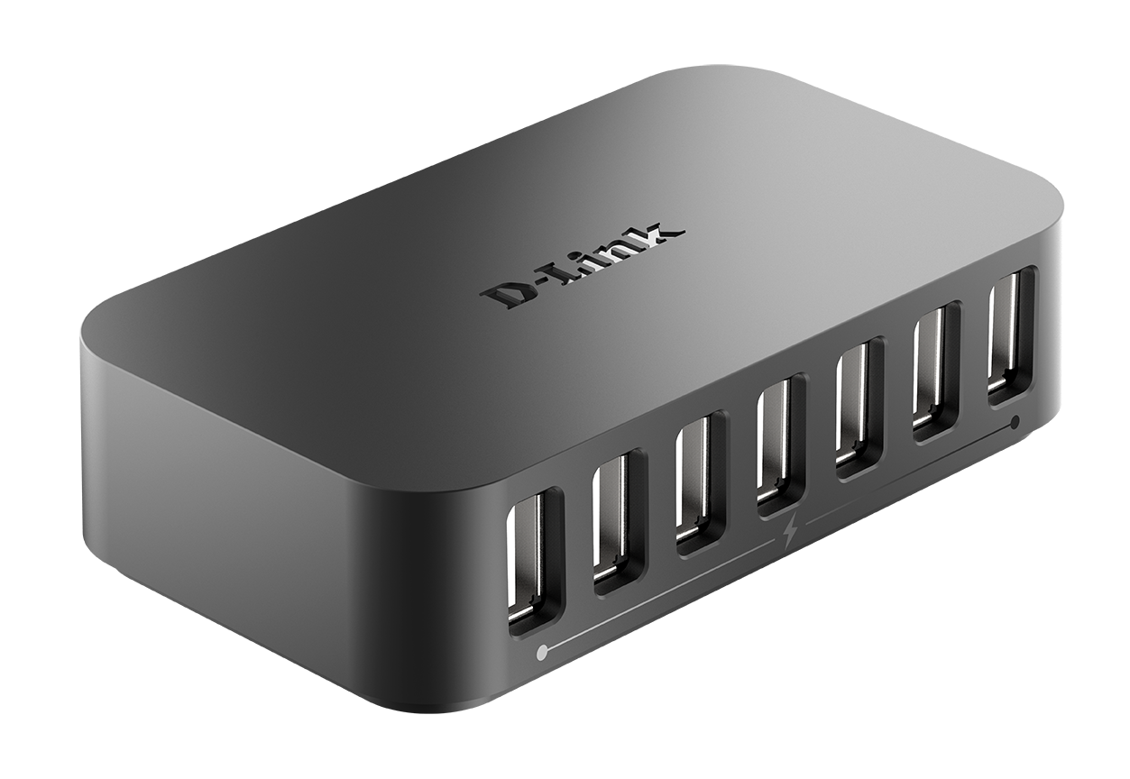 Obrázek D-Link 7-Port Hi-speed USB 2.0 Hub