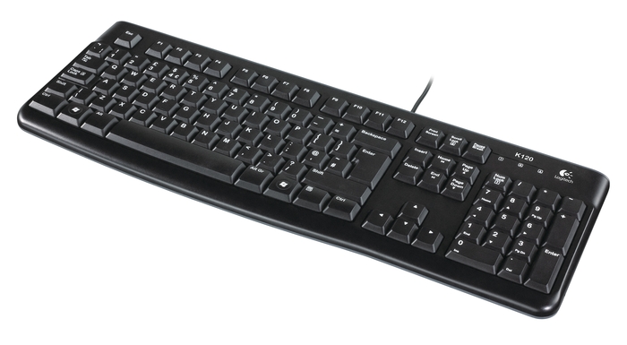 Obrázek Logitech K120/Drátová USB/CZ-SK layout/Černá