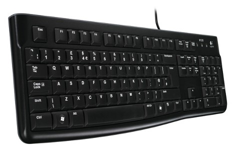 Logitech Keyboard K120 for Bus, CZ/SK