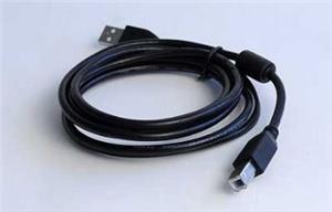 Obrázek Kabel USB A-B 3m 2.0 HQ s ferritovým jádrem
