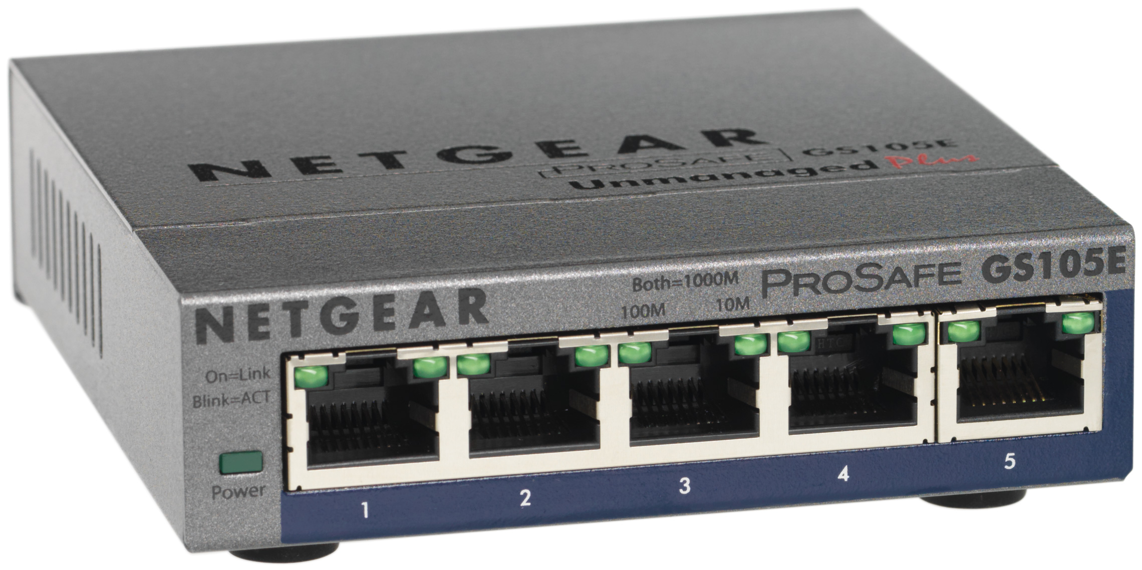 Obrázek NETGEAR 5xGb Plus Switch,web monit.GS105E