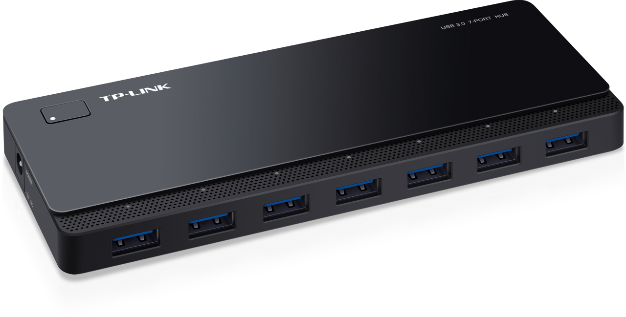 Obrázek TP-Link 7 ports USB 3.0 Hub,Desktop, 12V/2.5A