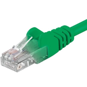 Obrázek PremiumCord Patch kabel UTP RJ45-RJ45 CAT6 2m zelená