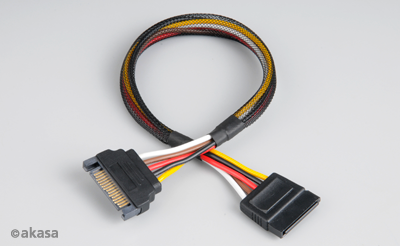 Obrázek Prodlužovací napájecí SATA 15pin kabel  - 30 cm