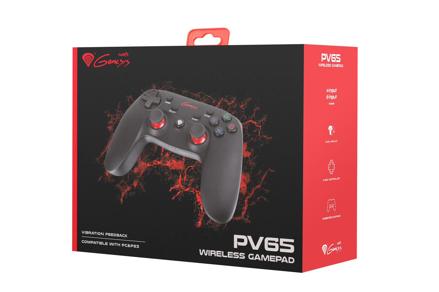 Obrázek Bezdrátový gamepad Genesis PV65, PS3/PC