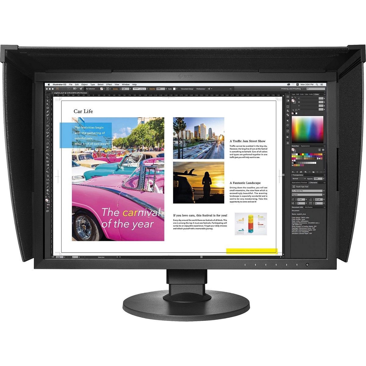 EIZO ColorEdge/CG2420/24,1"/IPS/FHD/60Hz/10ms/Black/5R