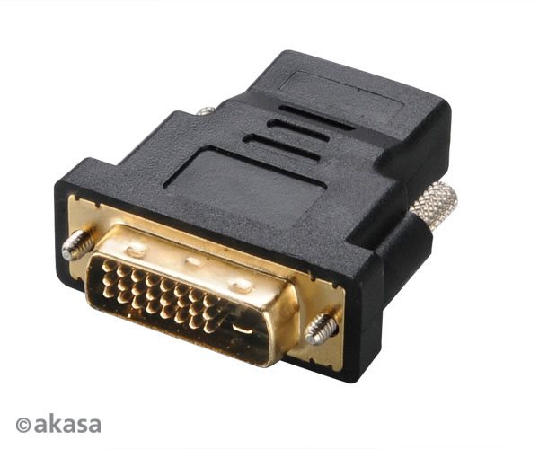Obrázek AKASA - DVI-D na HDMI adaptér