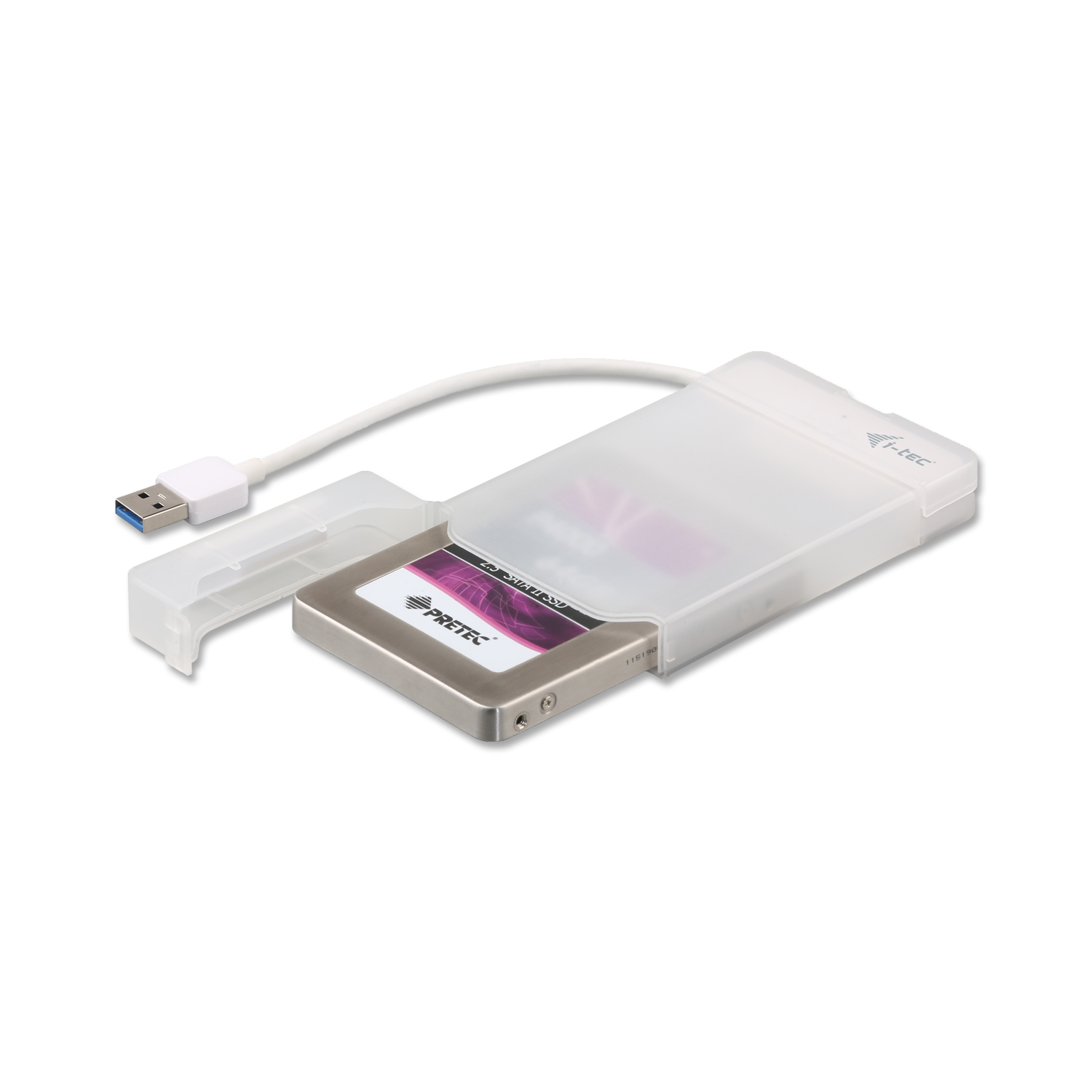 Obrázek i-tec MYSAFE Easy 2,5" USB 3.0 White
