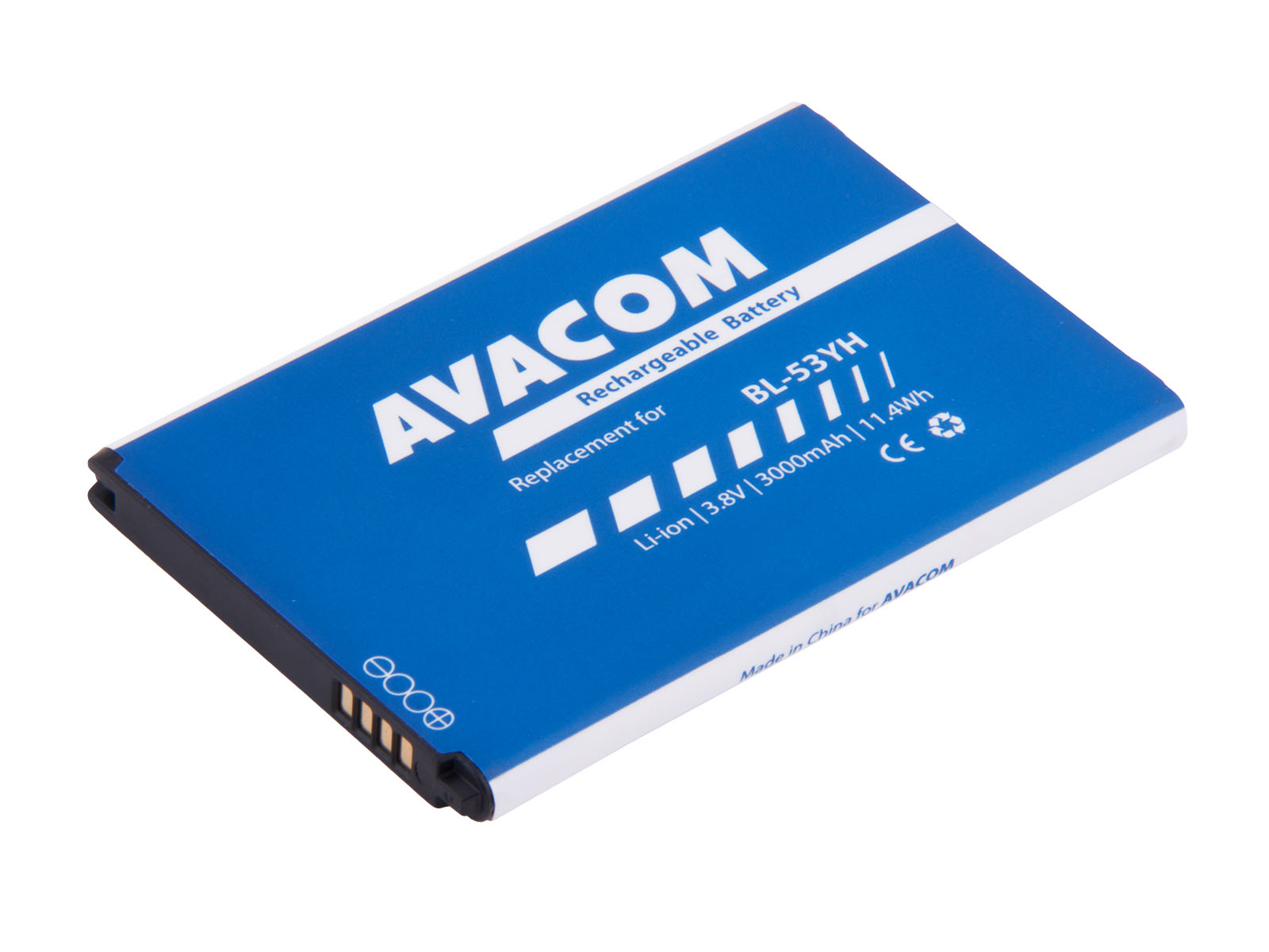 Baterie AVACOM GSLG-D855-3000 do mobilu LG D855 G3 Li-ion 3,8V 3000mAh (náhrada BL-53YH)