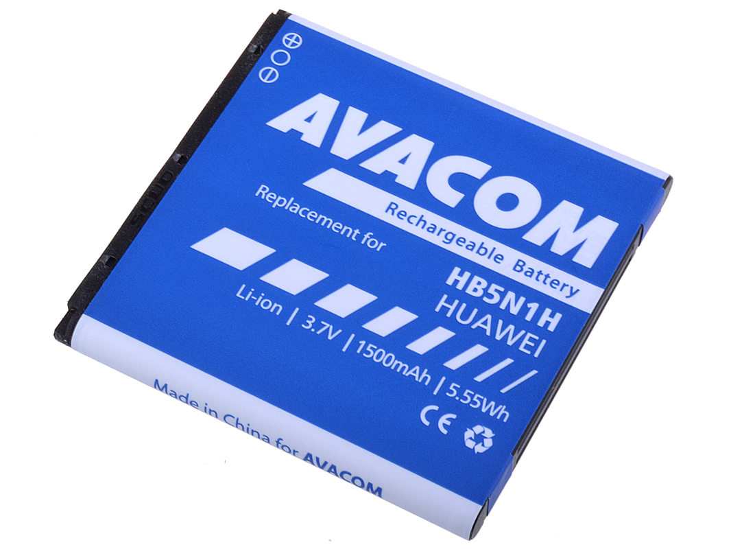 Obrázek Baterie AVACOM PDHU-G300-S1500A do mobilu Huawei G300 Li-Ion 3,7V 1500mAh (náhrada HB5N1H)