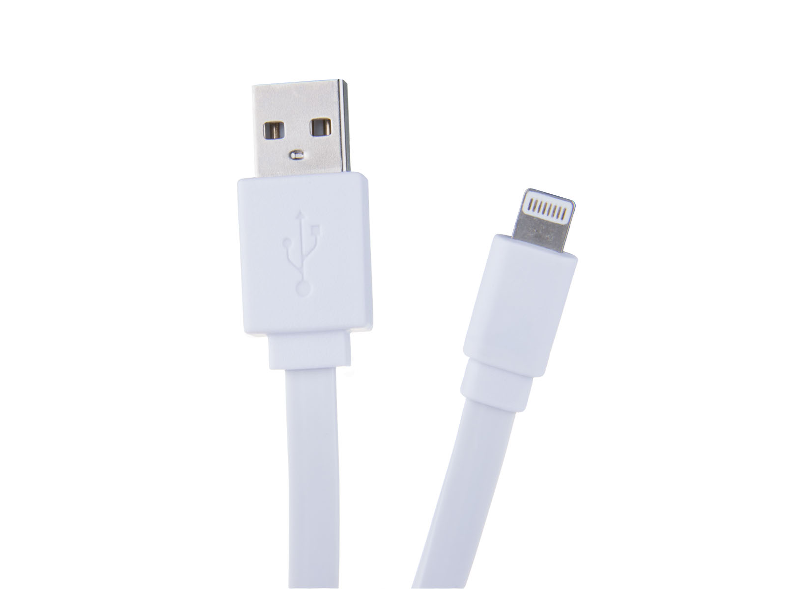 Kabel AVACOM LIG-120W USB - Lightning, 120cm, bílá