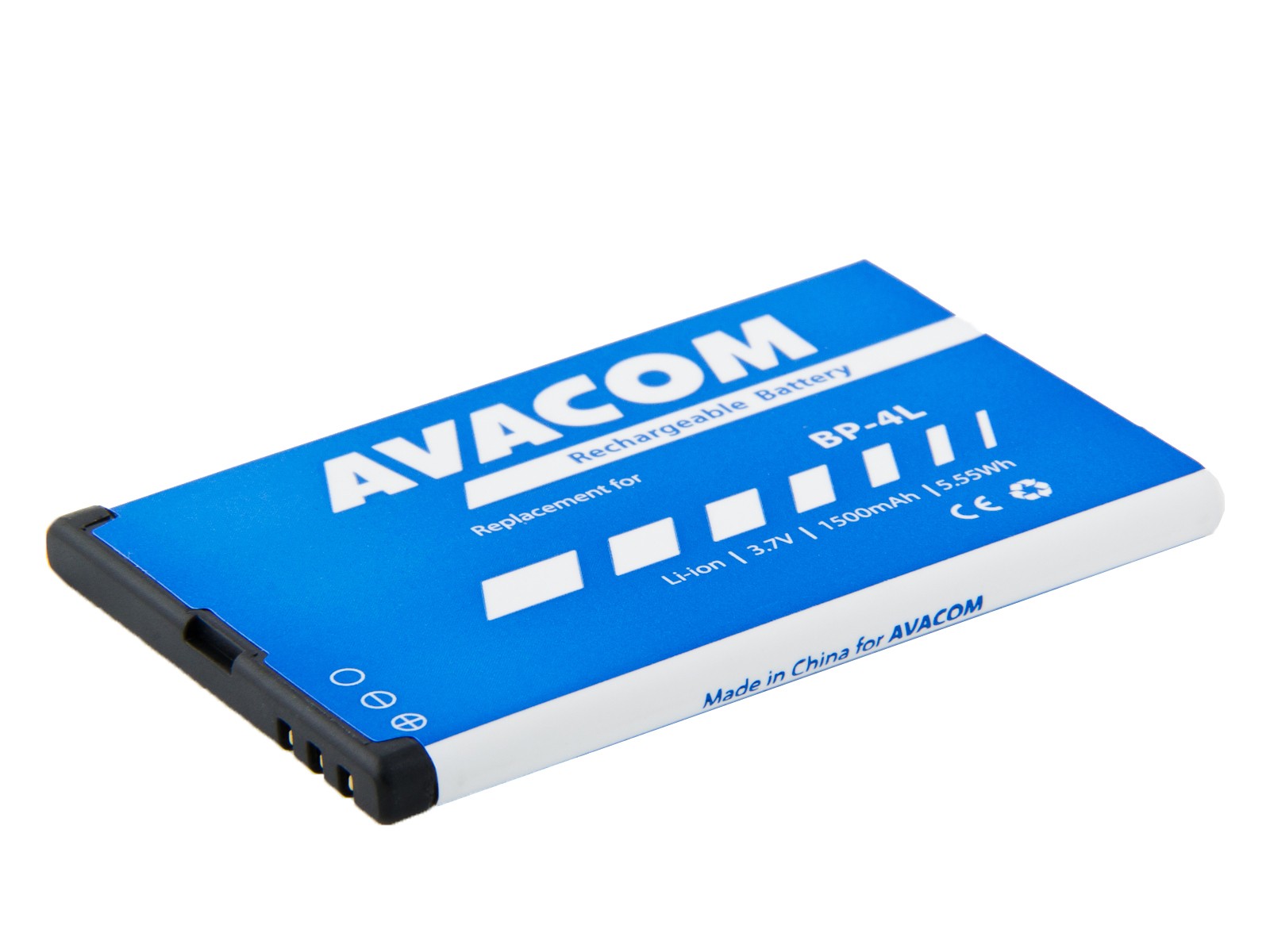 Baterie AVACOM GSNO-BP4L-S1500Aa do mobilu Nokia E55, E52, E90, Li-Ion 3,7V 1500mAh (náhrada BP-4L)