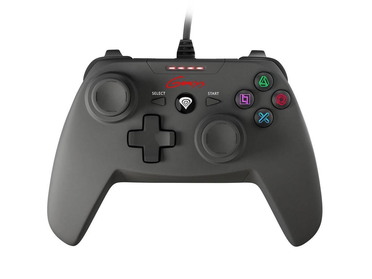 Obrázek Drátový gamepad Genesis P58, pro PS3/PC, vibrace