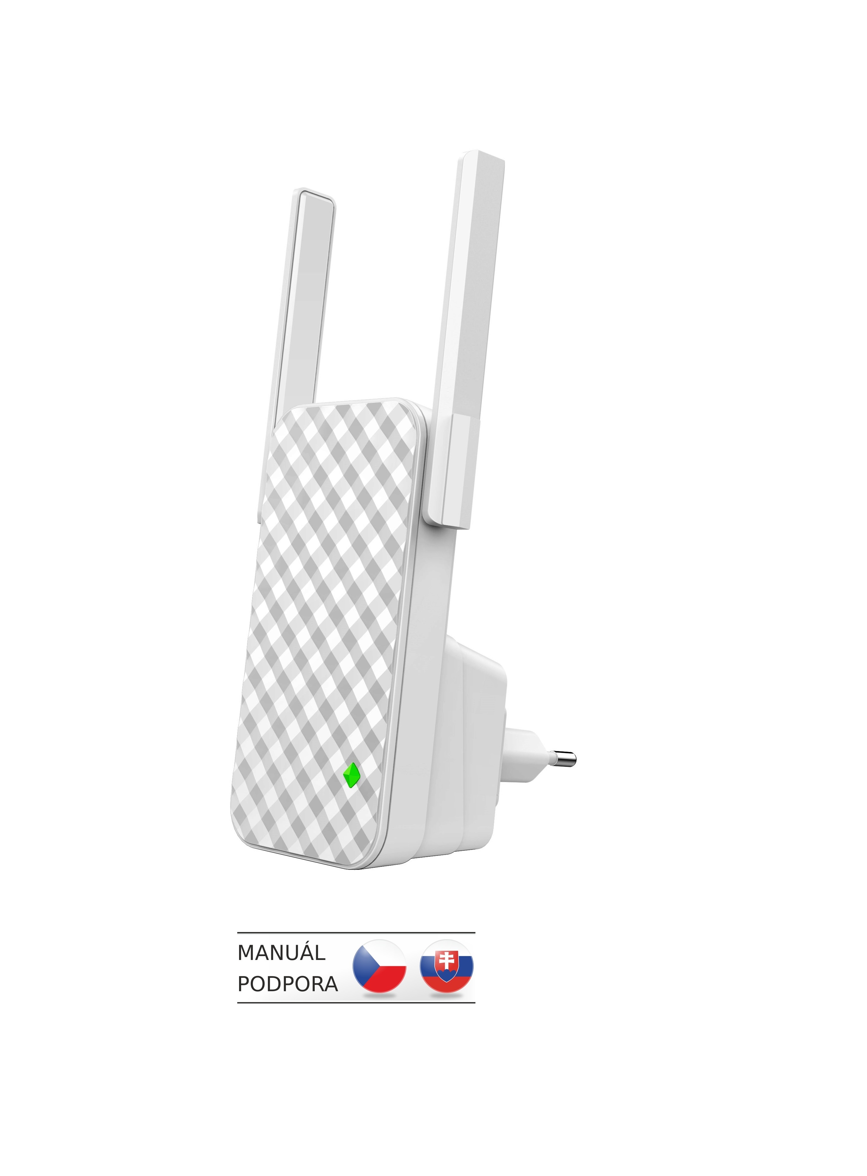 Obrázek Tenda A9 - WiFi N Range Extender, opakovač 300 Mb/s, WPS, 2x 3 dBi anténa