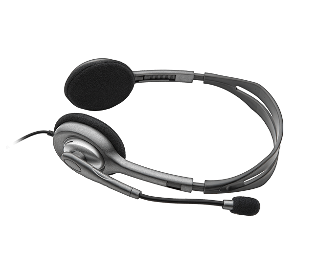 Obrázek náhlavní sada Logitech Stereo Headset H111