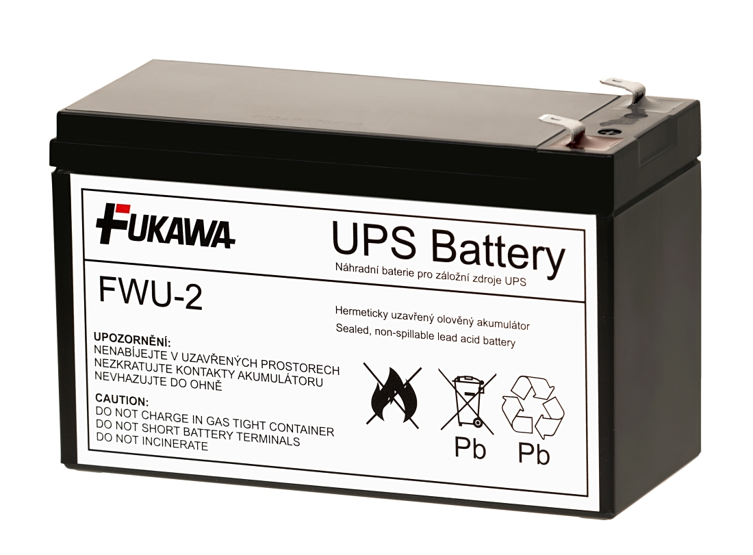 Obrázek Baterie RBC2 pro UPS - FUKAWA-FWU2 náhrada za RBC2