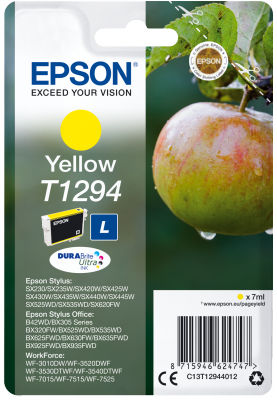 Obrázek Epson Singlepack Yellow T1294 DURABrite Ultra Ink