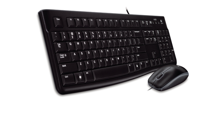 Obrázek set Logitech Desktop MK120, drátový, USB, US