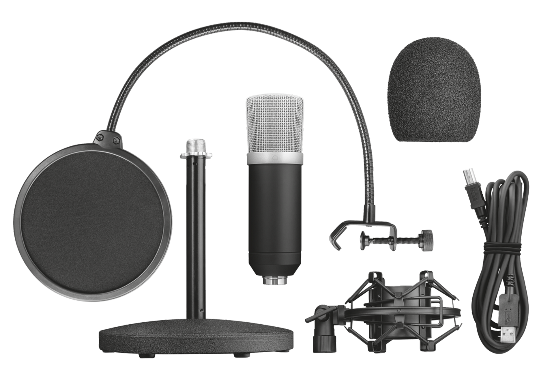 Obrázek mikrofon TRUST GXT 252 Emita Streaming Microphone