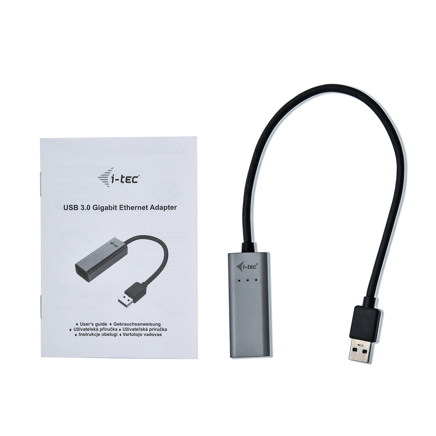 Obrázek i-tec USB 3.0 Metal Gigabit Ethernet Adapter