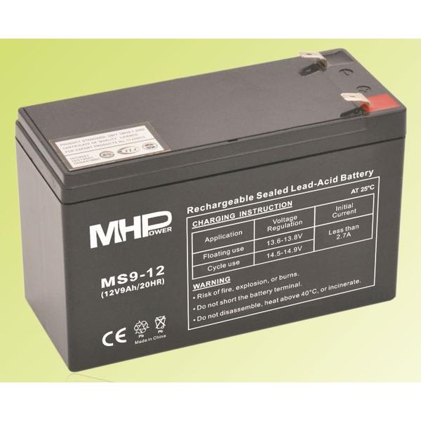 Obrázek Pb akumulátor MHPower VRLA AGM 12V/9Ah (MS9-12)