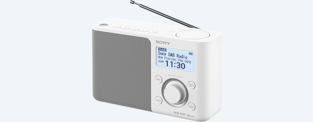 Obrázek Sony rádio XDRS61DW.EU8 přenosné, bílá