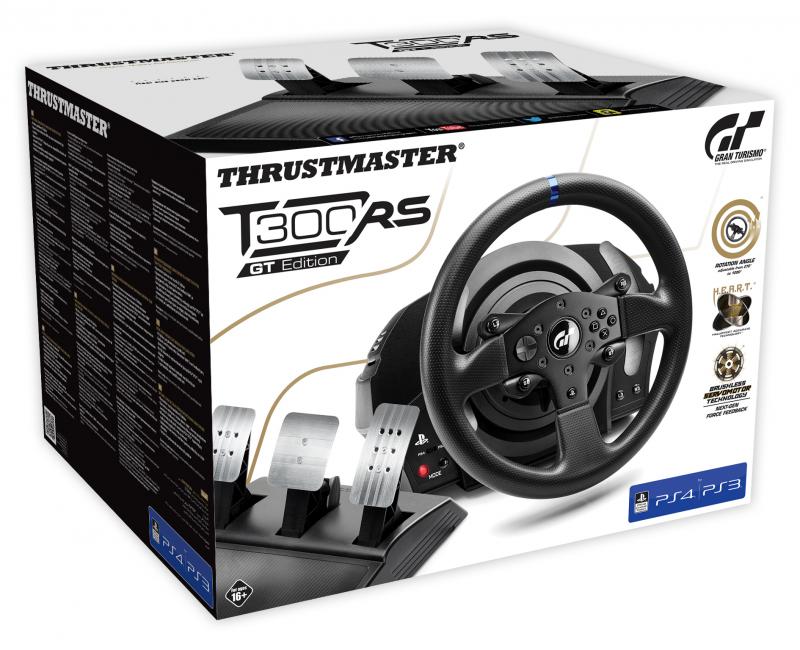 Obrázek Thrustmaster Sada volantu T300 RS a 3-pedálů T3PA,  GT Edice pro PS5 , PS4, PS3 a PC